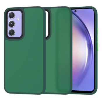 Husa pentru Samsung Galaxy A54 - HaloFrost, PRO Grip, Midnight Green