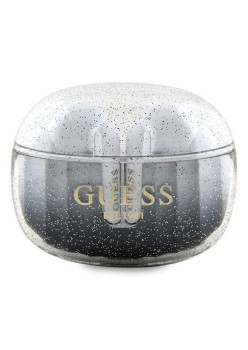 Casti True Wireless, Bluetooth 5.3, IPX4, Type-C - Guess (GUTWSHDGKEEK) - Glitter Black Gradient
