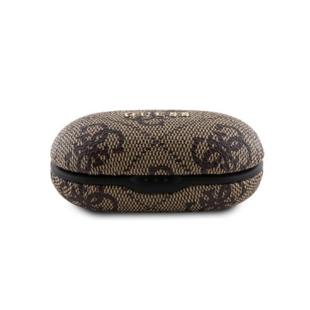 Casti True Wireless cu Statie de Andocare, ENC, Bluetooth 5.3, IPX5, 300mAhm - Guess (GUTWSP4EGW) - Brown