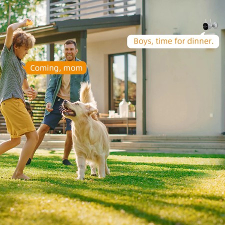 Camera de Supraveghere cu Detectare Miscare Umana - Imou Outdoor Camera Bullet 3 - White
