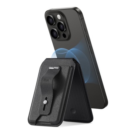 Portofel pentru Telefon cu Functie de Suport Birou - ESR - Midnight Black