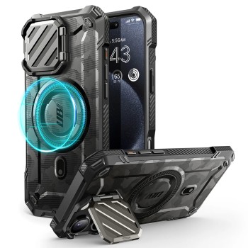 Husa pentru iPhone 16 Pro Max - Supcase Unicorn Beetle XT MagSafe - Camo Gray