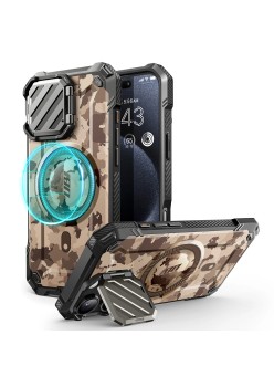 Husa pentru iPhone 16 Pro Max - Supcase Unicorn Beetle XT MagSafe - Splatter Camo