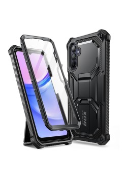 Husa pentru Samsung Galaxy A16 4G / A16 5G + Folie - I-Blason Armorbox - Black