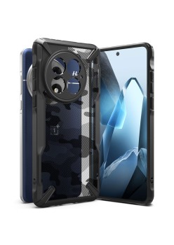Husa pentru OnePlus 13 - Ringke Fusion X Design - Camo Black