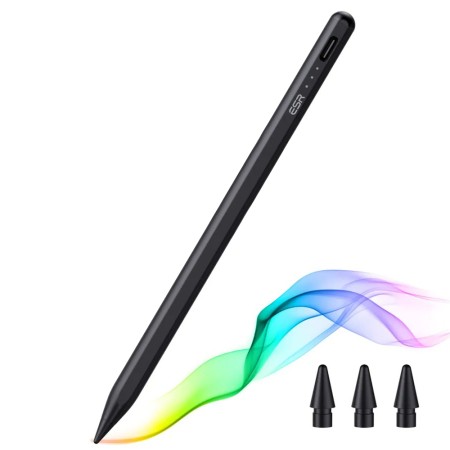 Stylus Pen pentru Tableta, Type-C, Palm Rejection, Tilt Pressure Sense - ESR - Black