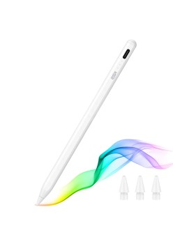 Stylus Pen pentru Tableta, Type-C, Palm Rejection, Tilt Pressure Sense - ESR - White