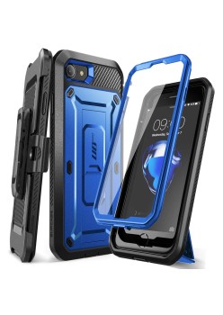 Husa pentru iPhone 7 / 8 / SE 2, SE 2020 / SE 3, SE 2022 - Supcase Unicorn Beetle Pro - Dark Blue