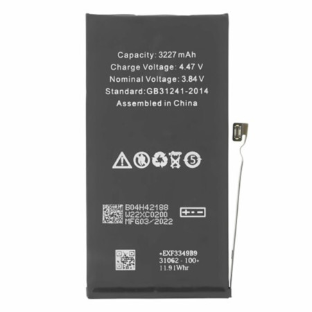 Baterie pentru iPhone 13, 3227mAh, OEM, Black