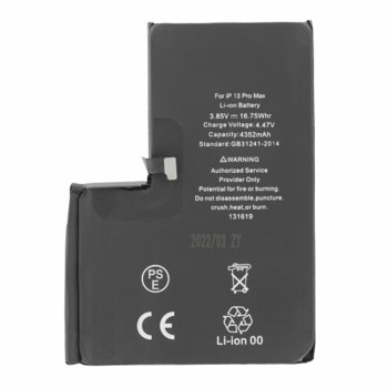 Baterie pentru iPhone 13 Pro Max, 4352mAh, OEM, Black