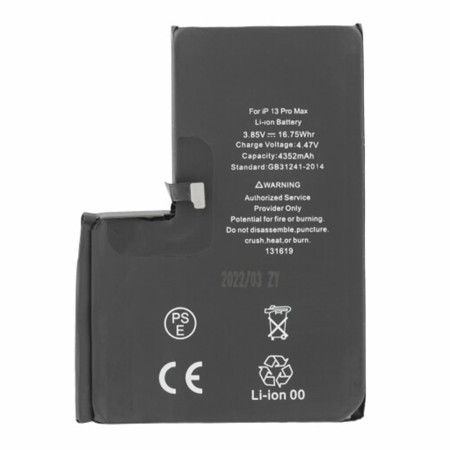 Baterie pentru iPhone 13 Pro Max, 4352mAh, OEM, Black