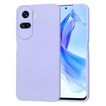 Husa Premium din Silicon pentru Honor 90 Lite - SoftFlex, Microfibra, Light Purple