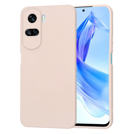 Husa Premium din Silicon pentru Honor 90 Lite - SoftFlex, Microfibra, Pink Sand