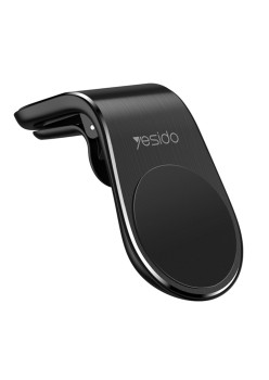 Suport Auto Telefon Grila Ventilatie - Yesido Magnetic Grip (C64) - Black