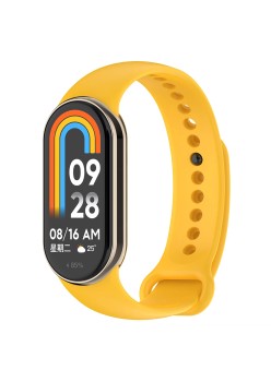 Curea pentru Xiaomi Mi Band 8 / 8 NFC - Techsuit Watchband (W014) - Yellow