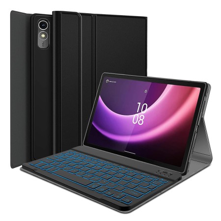 Husa cu Tastatura pentru Lenovo Tab P11 Gen 2 11.5 - CozyTab Case - Black