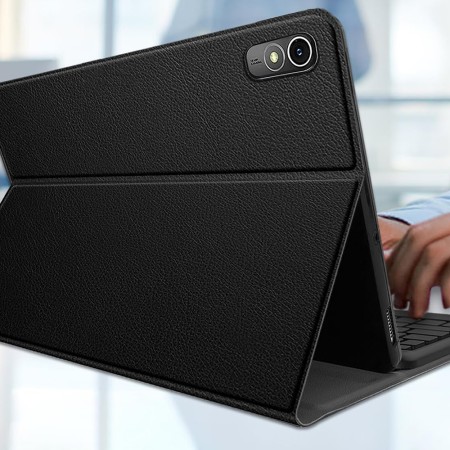 Husa cu Tastatura pentru Lenovo Tab P11 Gen 2 11.5 - CozyTab Case - Black