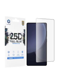Folie pentru Samsung Galaxy S25 Ultra - Lito 2.5D FullGlue Glass Ultra Thin - Black