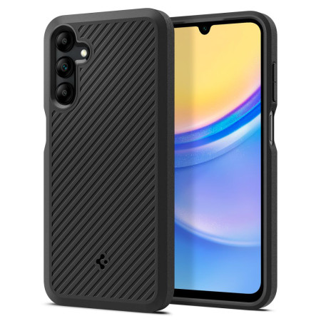 Husa pentru Samsung Galaxy A15 4G / A15 5G, Spigen Core Armor, Matte Black