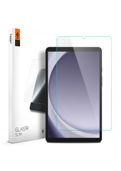 Folie pentru Samsung Galaxy Tab A9 Spigen Glas.tR Slim, Clear