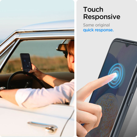 Folie pentru Samsung Galaxy A15 4G / A15 5G / A25 5G, Spigen Glas.TR Align Master, Clear