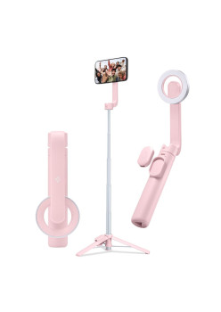 Selfie Stick Compatibil MagSafe, 67cm Spigen, Misty Rose
