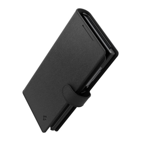 Husa pentru Samsung Galaxy S24 Ultra Spigen Wallet S Plus, Black