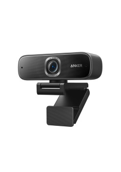 Camera web Noise Cancellation cu Microfon Anker PowerConf C302, Negru