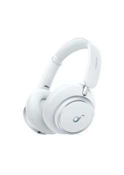 Casti On-Ear Bluetooth 5.3, Noise Cancelling, USB-C, Anker Space Q45, White