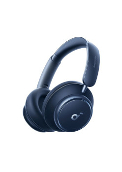 Casti On-Ear Bluetooth 5.3, Noise Cancelling, USB-C, Anker Space Q45, Blue