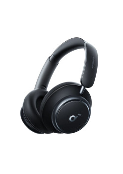 Casti On-Ear Bluetooth 5.3, Noise Cancelling, USB-C, Anker Space Q45, Black