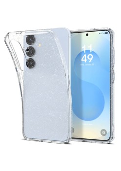 Huse pentru Samsung Galaxy S25 Plus - Spigen Liquid Crystal Glitter - Crystal Quartz