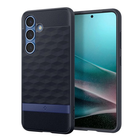 Husa pentru Samsung Galaxy S25 - Spigen Caseology Parallax MagSafe - Navy Violet