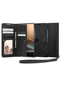 Husa pentru Samsung Galaxy S25 Plus - Spigen Wallet S - Black