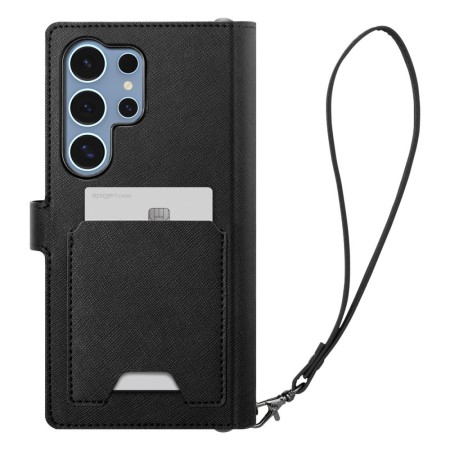 Husa pentru Samsung Galaxy S25 Ultra - Spigen Wallet S - Black