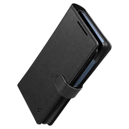 Husa pentru Samsung Galaxy S25 Ultra - Spigen Wallet S - Black