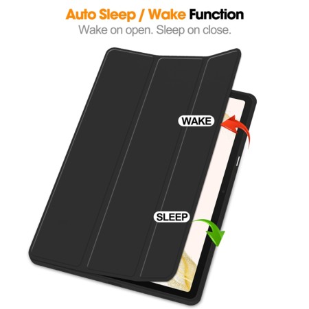 Husa pentru Samsung Galaxy Tab S8 - Techsuit Flex Trifold - Black