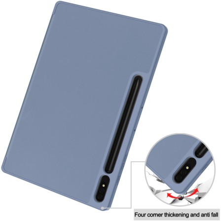 Husa pentru Samsung Galaxy Tab S8 - Techsuit Flex Trifold - Purple