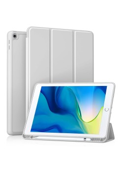 Husa pentru iPad 10.2 (2019 / 2020 / 2021) - Techsuit Flex Trifold - Gray