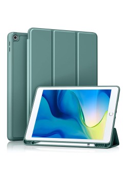Husa pentru iPad 10.2 (2019 / 2020 / 2021) - Techsuit Flex Trifold - Green