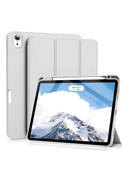 Husa pentru iPad Air 4 (2020) / Air 5 (2022) - Techsuit Flex Trifold - Gray