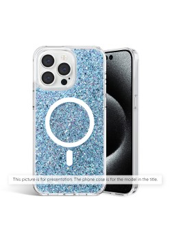 Husa pentru iPhone 11 - Techsuit Sparkly Glitter - Blue