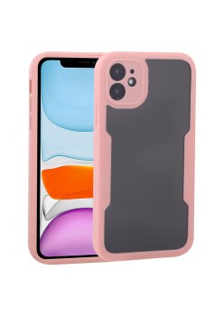 Husa pentru iPhone 11 + Folie - Techsuit ColorVerse 360 Series - Pink