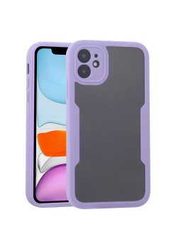 Husa pentru iPhone 11 + Folie - Techsuit ColorVerse 360 Series - Purple