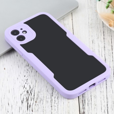 Husa pentru iPhone 11 + Folie - Techsuit ColorVerse 360 Series - Purple