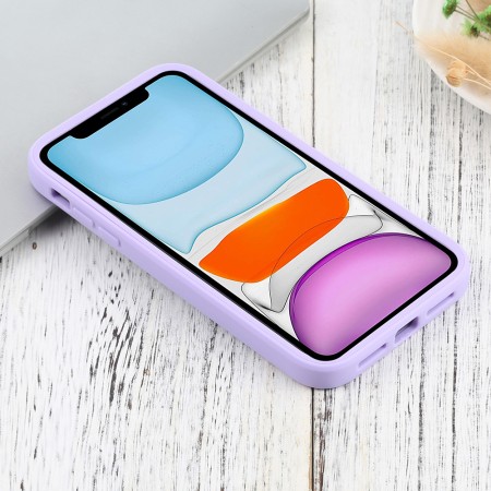 Husa pentru iPhone 11 + Folie - Techsuit ColorVerse 360 Series - Purple