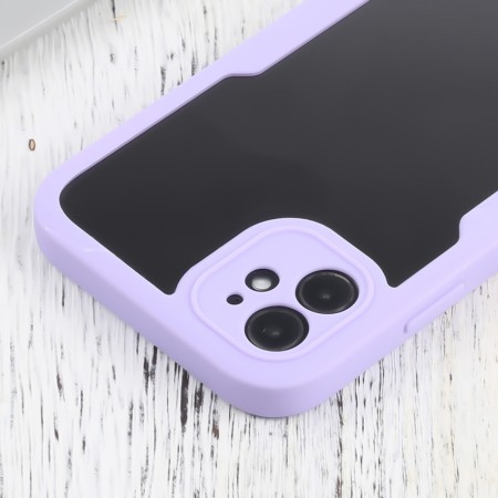 Husa pentru iPhone 11 + Folie - Techsuit ColorVerse 360 Series - Purple