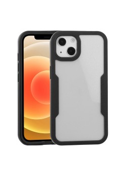 Husa pentru iPhone 14 + Folie - Techsuit ColorVerse 360 Series - Black