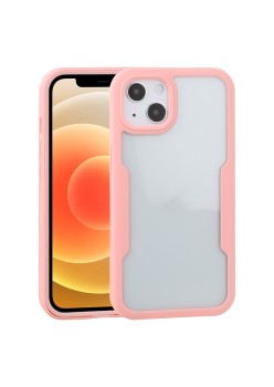 Husa pentru iPhone 14 + Folie - Techsuit ColorVerse 360 Series - Pink