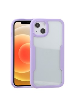 Husa pentru iPhone 14 + Folie - Techsuit ColorVerse 360 Series - Purple